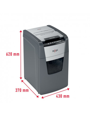 Distrugator documente automat REXEL OPTIMUM 130X, P4, cross-cut