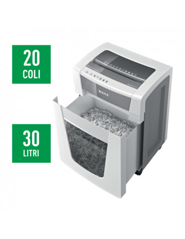 Distrugator documente manual LEITZ IQ Office Pro, P4, cross-cut