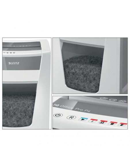 Distrugator documente manual LEITZ IQ Office Pro, P4, cross-cut