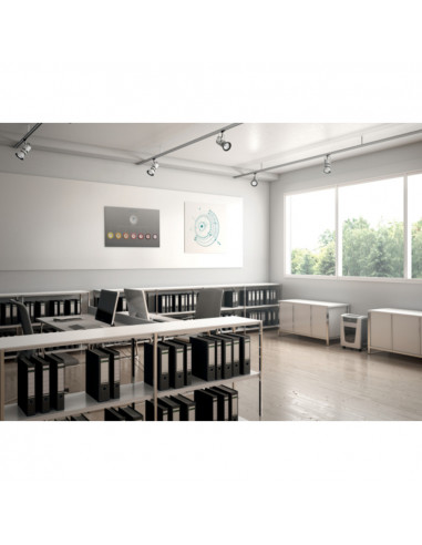 Distrugator documente manual LEITZ IQ Office Pro, P5, micro-cut