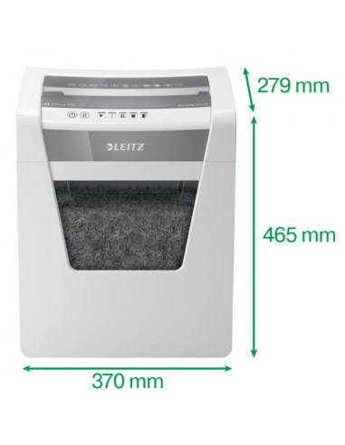 Distrugator documente manual LEITZ IQ Office, P5, micro-cut