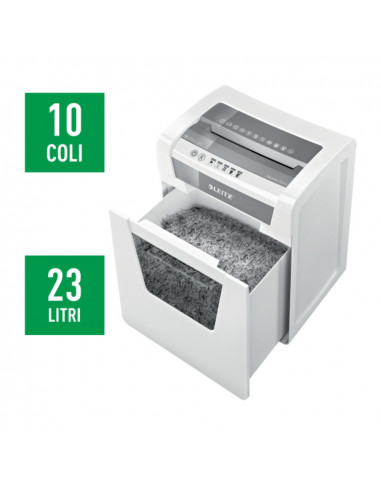 Distrugator documente manual LEITZ IQ Office, P5, micro-cut