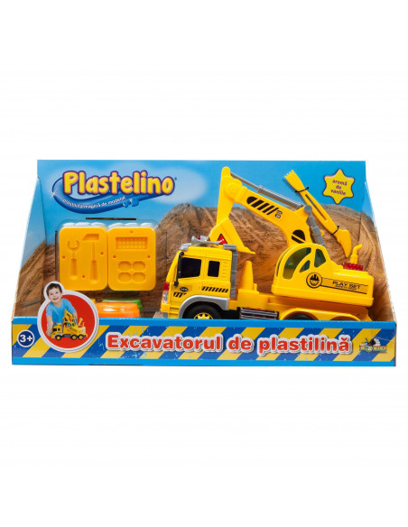 Excavatorul De Plastilina, Plastelino Noriel,Uniq9549