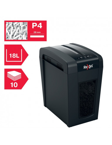 Distrugator documente manual REXEL SECURE X10 Slim, P4