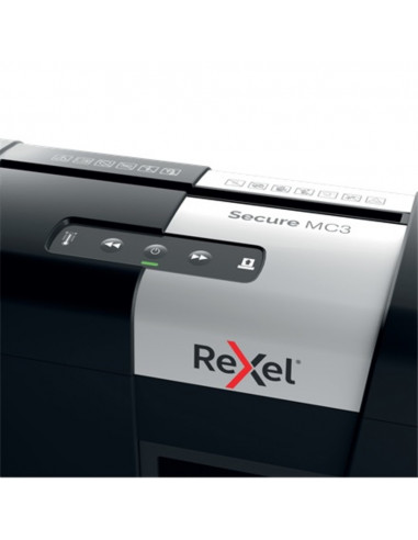 Distrugator documente manual REXEL SECURE MC3, P5, micro-cut