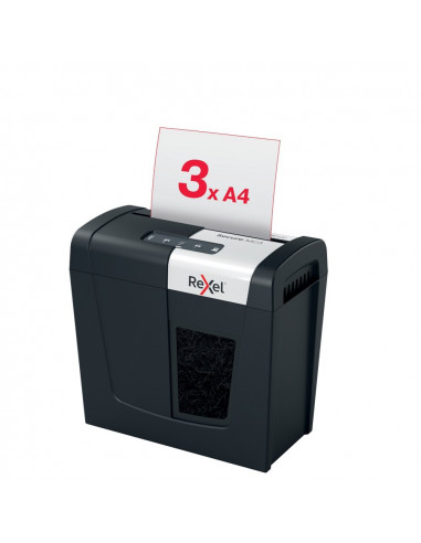 Distrugator documente manual REXEL SECURE MC3, P5, micro-cut