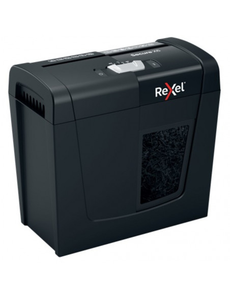 Distrugator documente manual REXEL SECURE X 6, P4, cross-cut