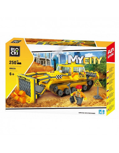 Blocki My City, Buldozer, 250 piese,ROB-KB0229