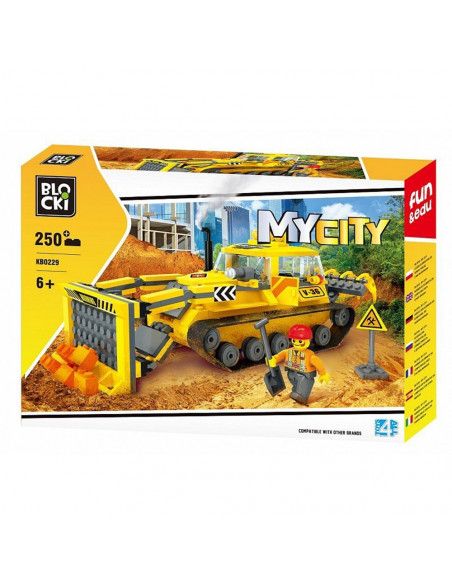 Blocki My City, Buldozer, 250 piese,ROB-KB0229