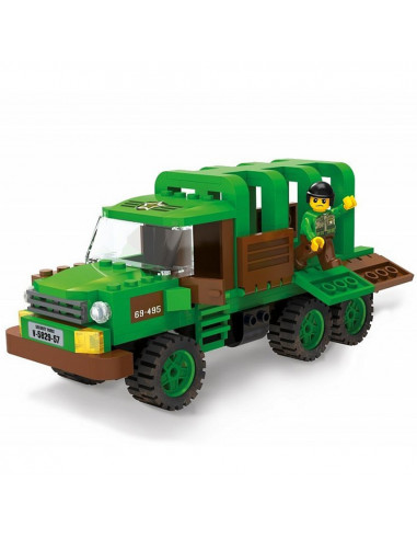 Blocki My Army, Camion militar in jungla, 210 piese,ROB-KB0914