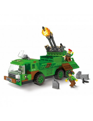 Blocki My Army, Tir militar cu lansator rachete, 222