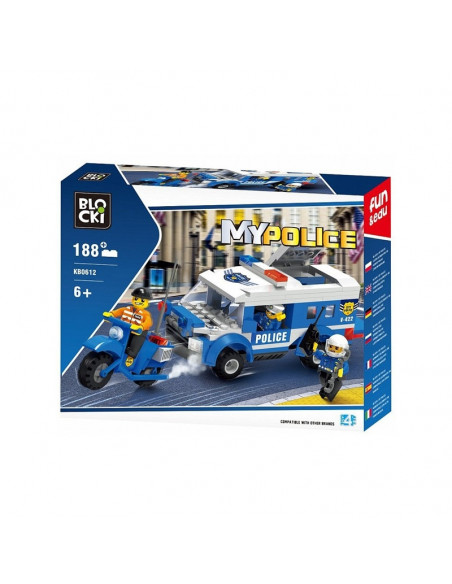 Blocki My Police, Brigada de politie, 188 piese,ROB-KB0612