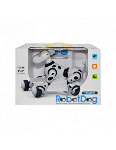 Robot catel, vorbitor, cu RC, AC, 24x18x18 cm,ROB-9007A