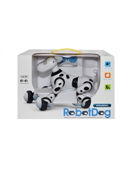 Robot catel, vorbitor, cu RC, AC, 24x18x18 cm,ROB-9007A