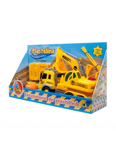 Excavatorul De Plastilina, Plastelino Noriel,Uniq9549