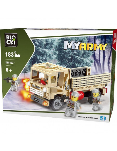 Blocki My Army, Camion militar, 183 piese,ROB-KB84027