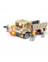 Blocki My Army, Camion militar, 183 piese,ROB-KB84027