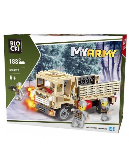 Blocki My Army, Camion militar, 183 piese,ROB-KB84027