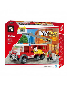 Blocki My Fire Brigade, Camion pompieri cu lift, 158
