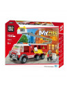 Blocki My Fire Brigade, Camion pompieri cu lift, 158