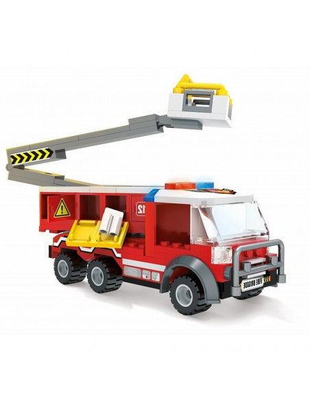 Blocki My Fire Brigade, Camion pompieri cu lift, 158