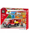 Blocki My Fire Brigade, Camion pompieri cu lift, 158