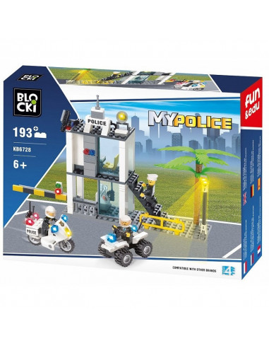 Blocki My Police, Statie politie, 193 piese,ROB-KB6728