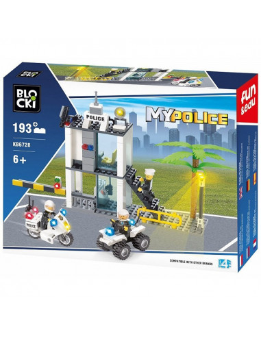 Blocki My Police, Statie politie, 193 piese,ROB-KB6728