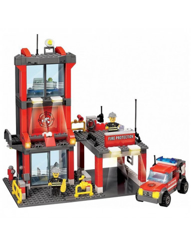 Blocki My Fire Brigade, Statie pompieri, 300 piese,ROB-KB8052