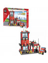 Blocki My Fire Brigade, Statie pompieri, 300 piese,ROB-KB8052