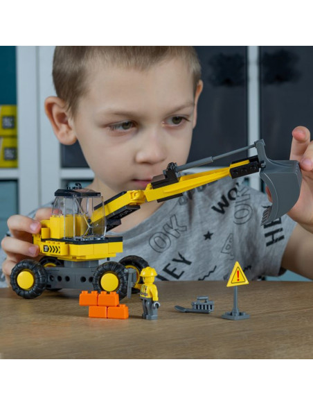 Blocki My City, Excavator, 126 piese,ROB-KB0227