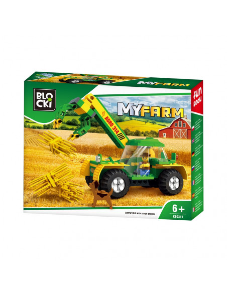 Blocki My Farm, Tractor cu incarcator,ROB-KB0311