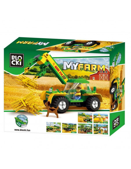 Blocki My Farm, Tractor cu incarcator,ROB-KB0311