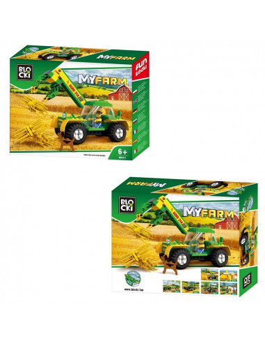 Blocki My Farm, Tractor cu incarcator,ROB-KB0311