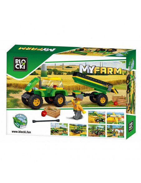 Blocki My Farm, Tractor cu remorca,ROB-KB0313