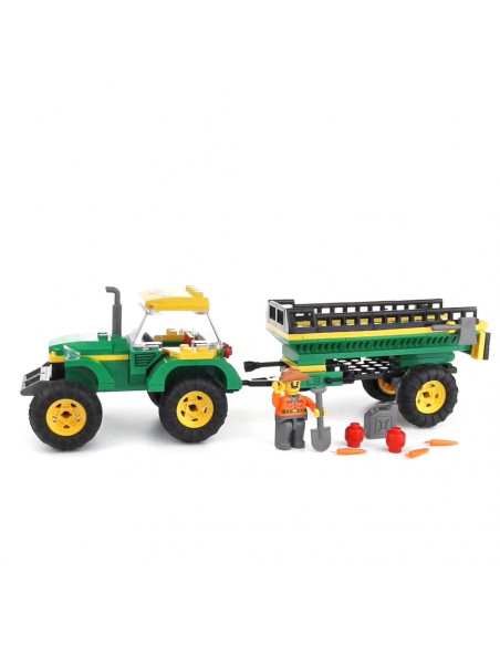 Blocki My Farm, Tractor cu remorca,ROB-KB0313