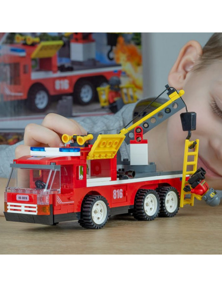 Blocki My Fire Brigade, Masina de pompieri, 188 piese,ROB-KB0816