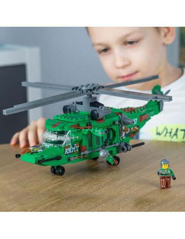 Blocki My Army, Elicopter armata, 369 piese,ROB-KB0917