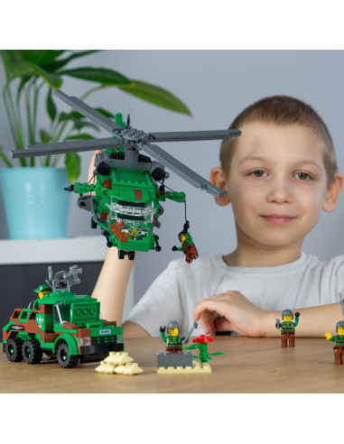 Blocki My Army, Elicopter armata, 369 piese,ROB-KB0917
