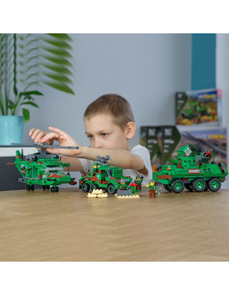 Blocki My Army, Elicopter armata, 369 piese,ROB-KB0917