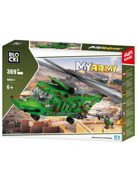 Blocki My Army, Elicopter armata, 369 piese,ROB-KB0917