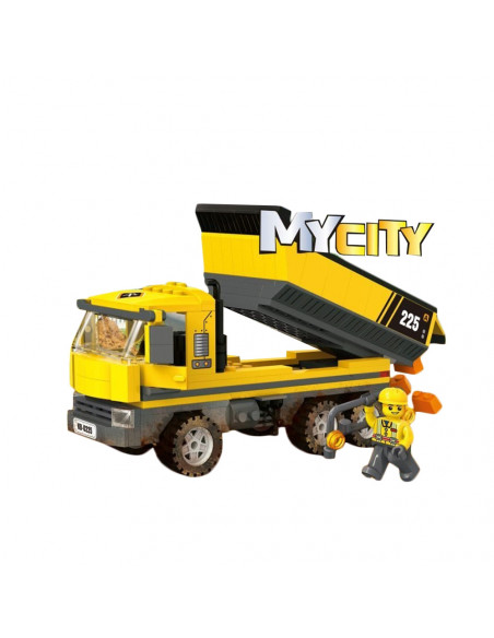 Blocki My City, Camion cu bena, 221 piese,ROB-KB0225