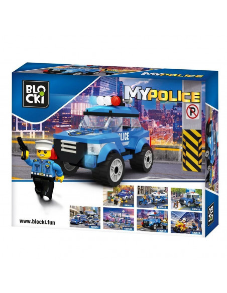 Blocki My Police, Masina de politie pentru patrulare,ROB-KB0617