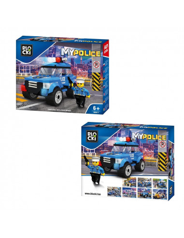 Blocki My Police, Masina de politie pentru patrulare,ROB-KB0617
