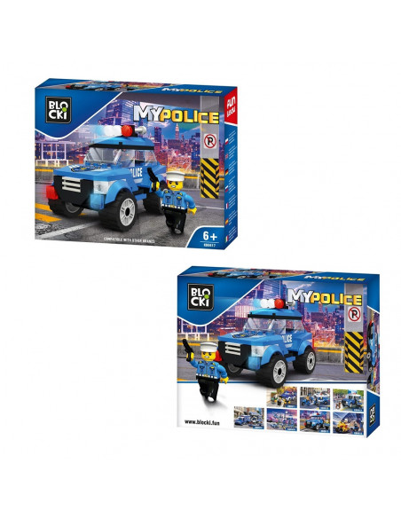 Blocki My Police, Masina de politie pentru patrulare,ROB-KB0617