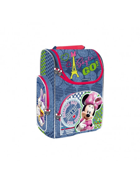 Ghiozdan - carcasa tare MINNIE. 37x27x14,5cm -
