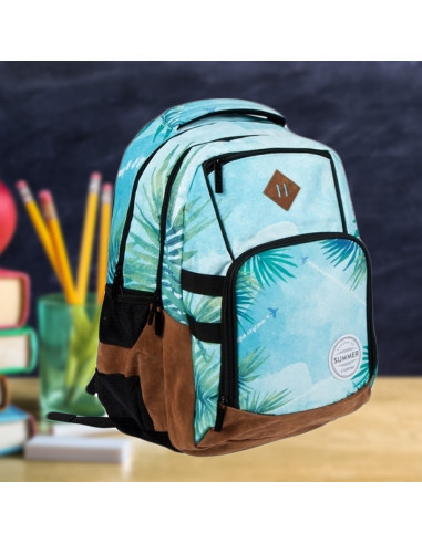Ghiozdan compartiment laptop Summer 46,5x33,5x25 cm -
