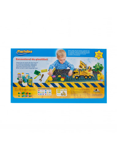 Excavatorul De Plastilina, Plastelino Noriel,Uniq9549