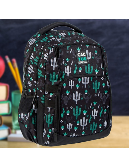 Ghiozdan Cactus, 43,5x30x20cm - STARPAK,ROB-446512