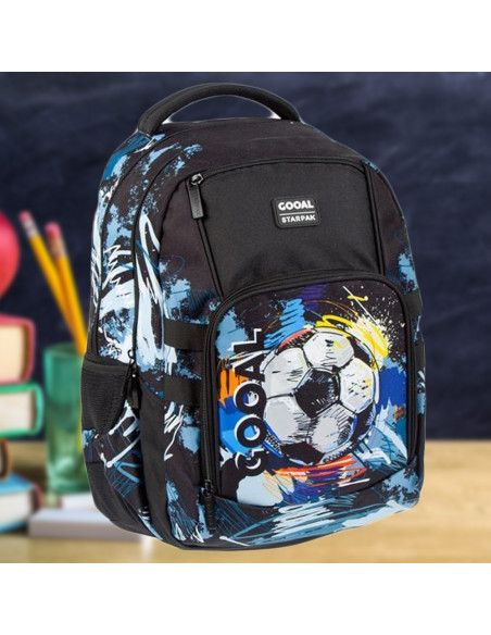 Ghiozdan Football2, 43,5x30x20cm - STARPAK,ROB-446562